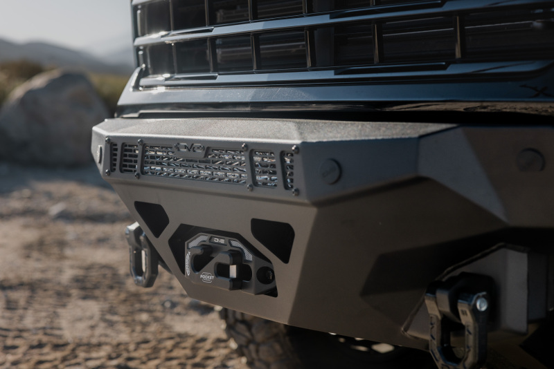 Chevrolet Silverado 3500 Front Bumper - DV8 Offroad - Spec Series - Black - `24-`26